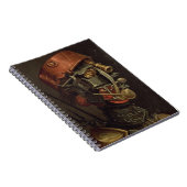Carnet Le cuisinier (huile sur le panneau) (Côté Droit)