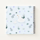 Carnet Le Cygne Couronné (Dos)