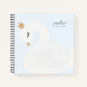 Carnet Le Cygne Couronné (Devant)