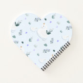 Carnet Le Cygne Couronné (Dos)