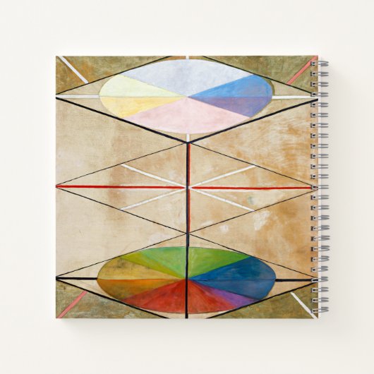 Carnet Le cygne n° 23 | Hilma af Klint | (Dos)