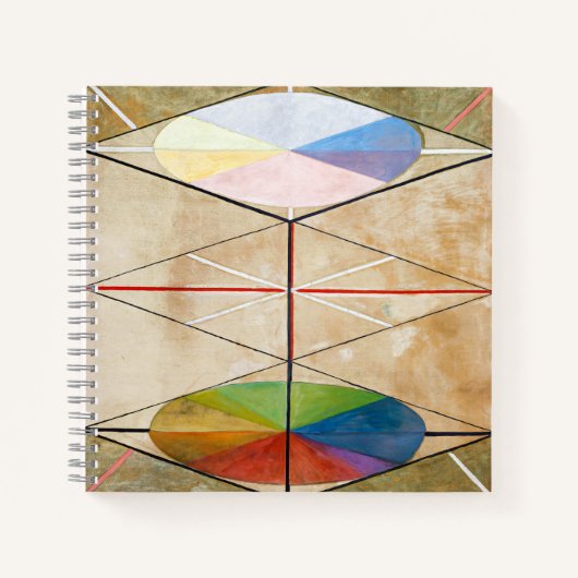 Carnet Le cygne n° 23 | Hilma af Klint | (Devant)