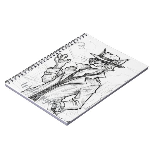 Carnet Le ​ de détective de chats (Côté gauche)