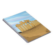 Carnet Le dessin animé de l'Acropole d'Athènes (Côté Droit)