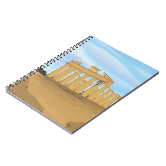 Carnet Le dessin animé de l'Acropole d'Athènes (Côté gauche)
