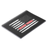 Carnet Le directeur des funérailles américaines fier du d (Côté gauche)