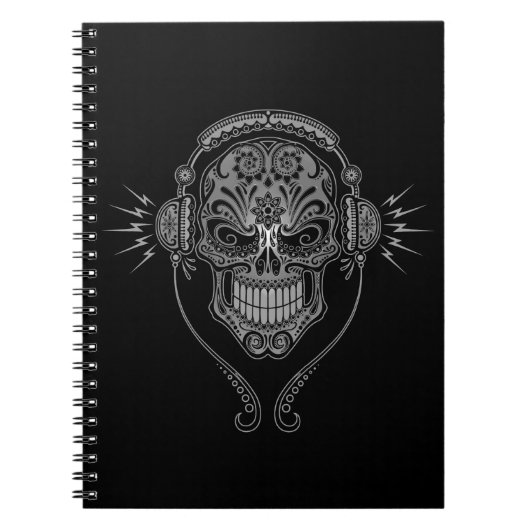 Carnet Le DJ noir sucrent le crâne (Devant)
