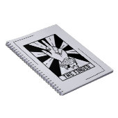 Carnet Le doigt - Carte Tarot (Côté Droit)