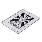 Carnet Le doigt - Carte Tarot (Côté gauche)