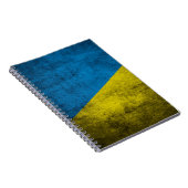 Carnet Le drapeau ukrainien sur le mur (Côté Droit)