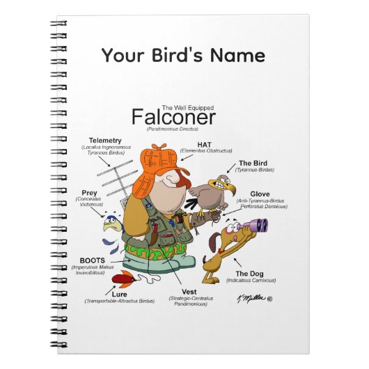 Carnet Le Falconer Bien Équipé (Devant)