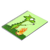 Carnet Le feu de dragon (Côté gauche)