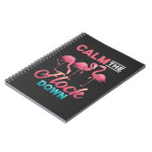 Carnet Le Flamant rose Vintage sarcastique dit inappropri (Côté gauche)