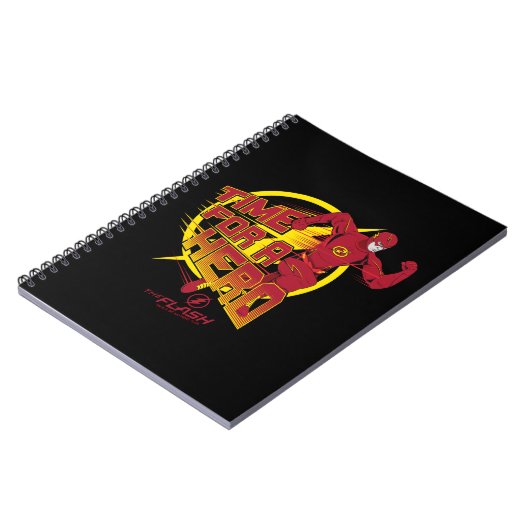 Carnet Le Flash | Graphique "Le Temps D'Un Héros" (Côté gauche)