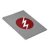 Carnet Le Flash | Logo du boulon éclair (Côté Droit)