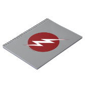 Carnet Le Flash | Logo du boulon éclair (Côté gauche)