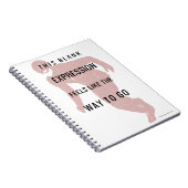 Carnet Le Flash | Silhouette du devis "Expression vide" (Côté Droit)