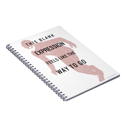 Carnet Le Flash | Silhouette du devis "Expression vide" (Côté Droit)