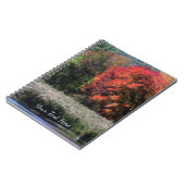 Carnet Le Foliage D'Automne Bordant Une Nature Marécageus (Côté gauche)