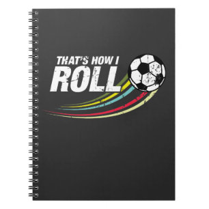 Carnet Le football - c'est comment je roule l'idée de