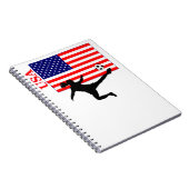 Carnet Le football Etats-Unis des femmes (Côté Droit)