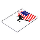 Carnet Le football Etats-Unis des femmes (Côté gauche)