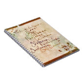 Carnet Le Fruit de l'Esprit (Côté Droit)