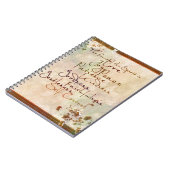 Carnet Le Fruit de l'Esprit (Côté gauche)