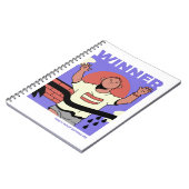 Carnet Le gagnant, c’est ce qui me définit (Côté gauche)