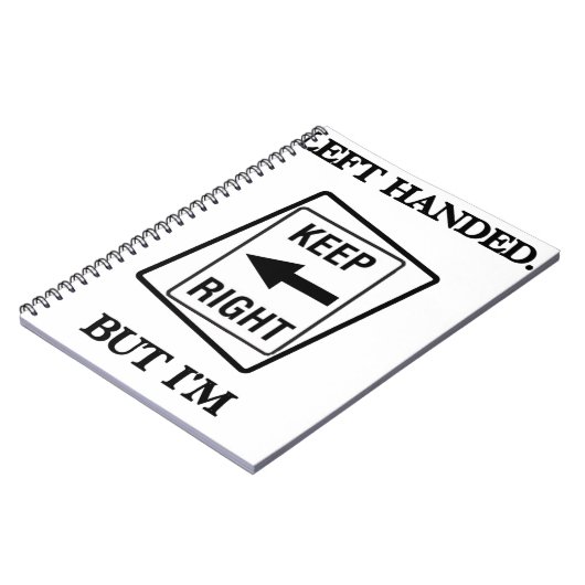 CARNET LE GAUCHER EST EXACT (Côté gauche)