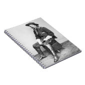 Carnet Le Général George A. Custer (photo de b/w) (Côté Droit)