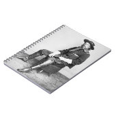 Carnet Le Général George A. Custer (photo de b/w) (Côté gauche)