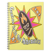 Carnet Le génie est dans les mathématiques (Devant)