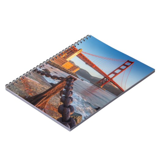 Carnet Le Golden Gate Bridge de Fort Point (Côté gauche)