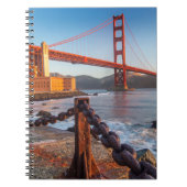 Carnet Le Golden Gate Bridge de Fort Point (Devant)