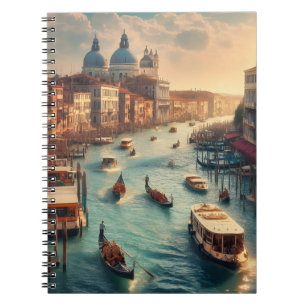 Carnet Le Grand Canal à Venise Italie Voyage
