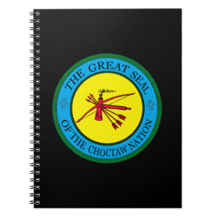 Carnet Le grand sceau de la nation Choctaw de l'Oklahoma