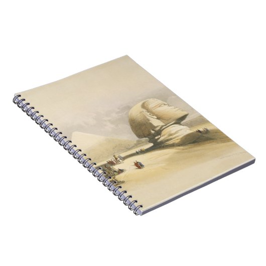 Carnet Le grand sphinx et les pyramides de Gizeh, de "E (Côté Droit)