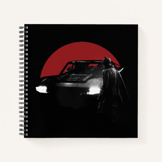Carnet Le graphique Batman & Batmobile (Devant)