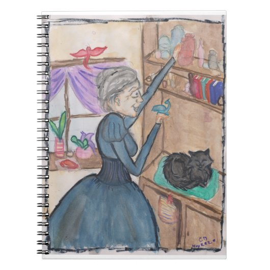 Carnet Le guérisseur et son chat (Devant)