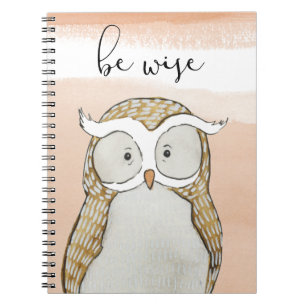 Carnet Le hibou de Cuddlies   soit sage
