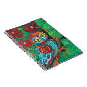 Carnet Le hibou moderne de peinture (Côté Droit)