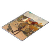 Carnet Le Homecoming, 1945 par Newell Convers Wyeth (Côté gauche)