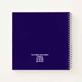 Carnet Le jardin de la sagesse de l'East Village (Dos)