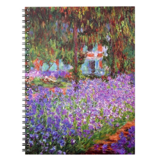Carnet Le jardin de l'artiste chez Giverny par Monet (Devant)