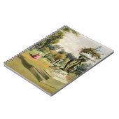 Carnet Le jardin de terrasse, abbaye de Woburn (Côté gauche)