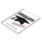 Carnet Le jardin d'enfants l'a cloué - vide (Côté gauche)