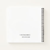 Carnet Le jardin des abeilles (Dos)