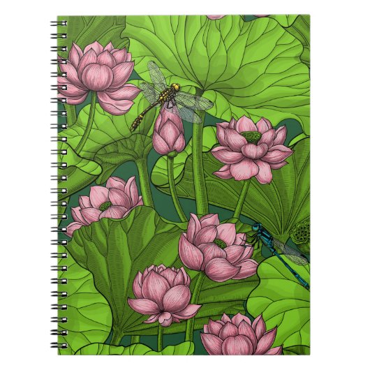 Carnet Le jardin du Lotus (Devant)