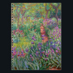 Carnet Le Jardin Iris De Giverny By Claude Monet<br><div class="desc">Le jardin d'Iris à Giverny peint par Claude Monet. Vers 1900. Cette image est du domaine public.</div>